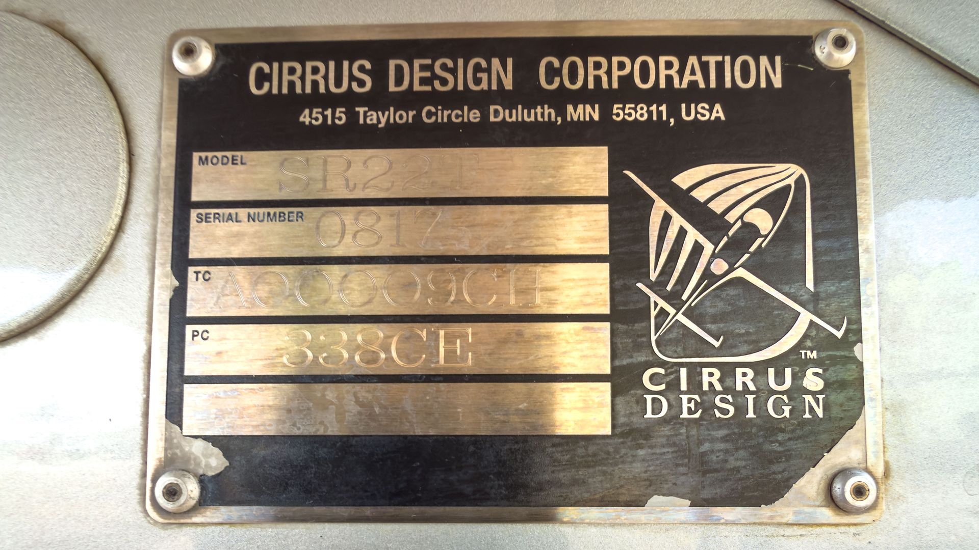 2014/SR22T/Cirrus/U0029474