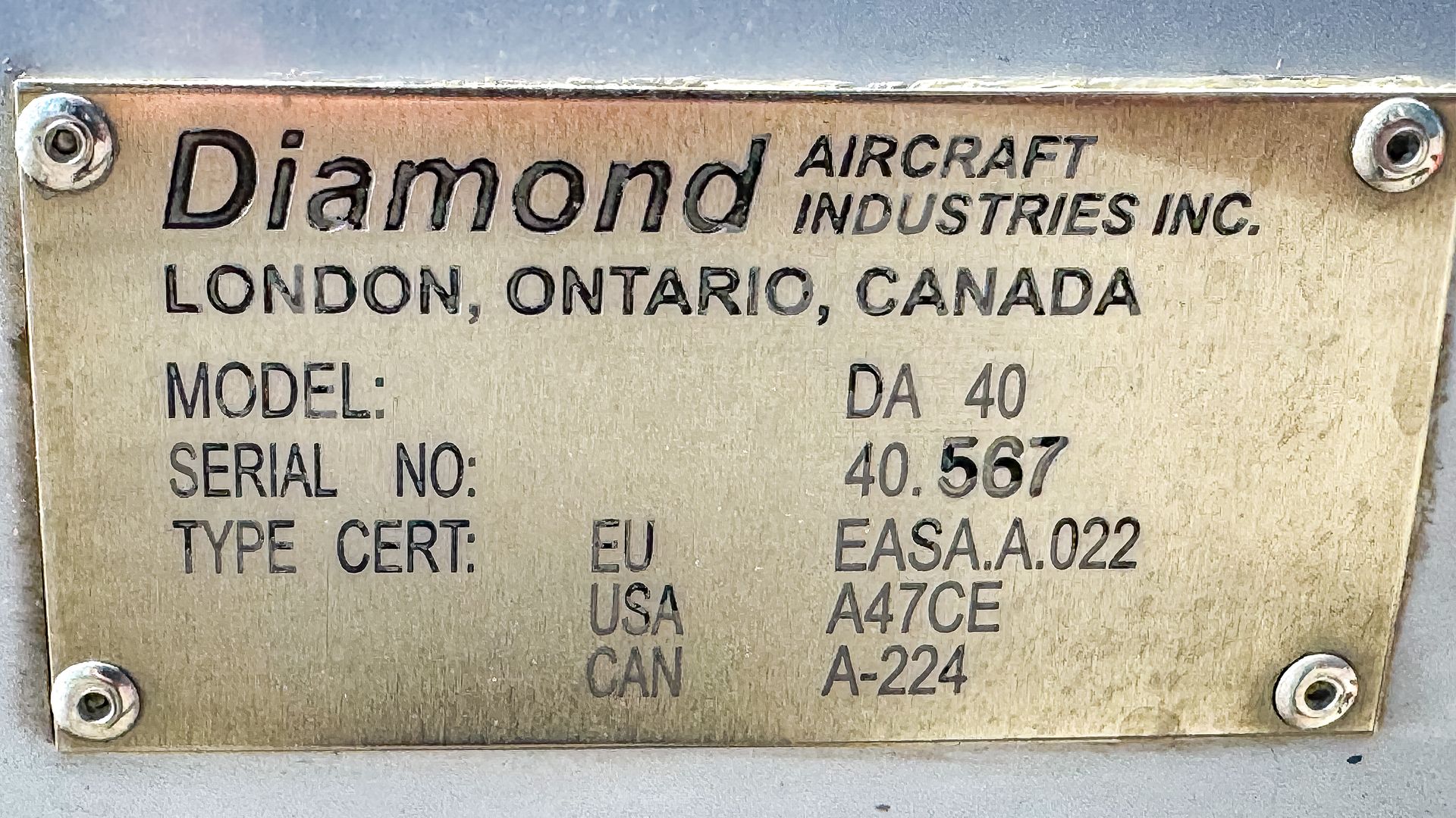 2005/DA40/Diamond/U00376