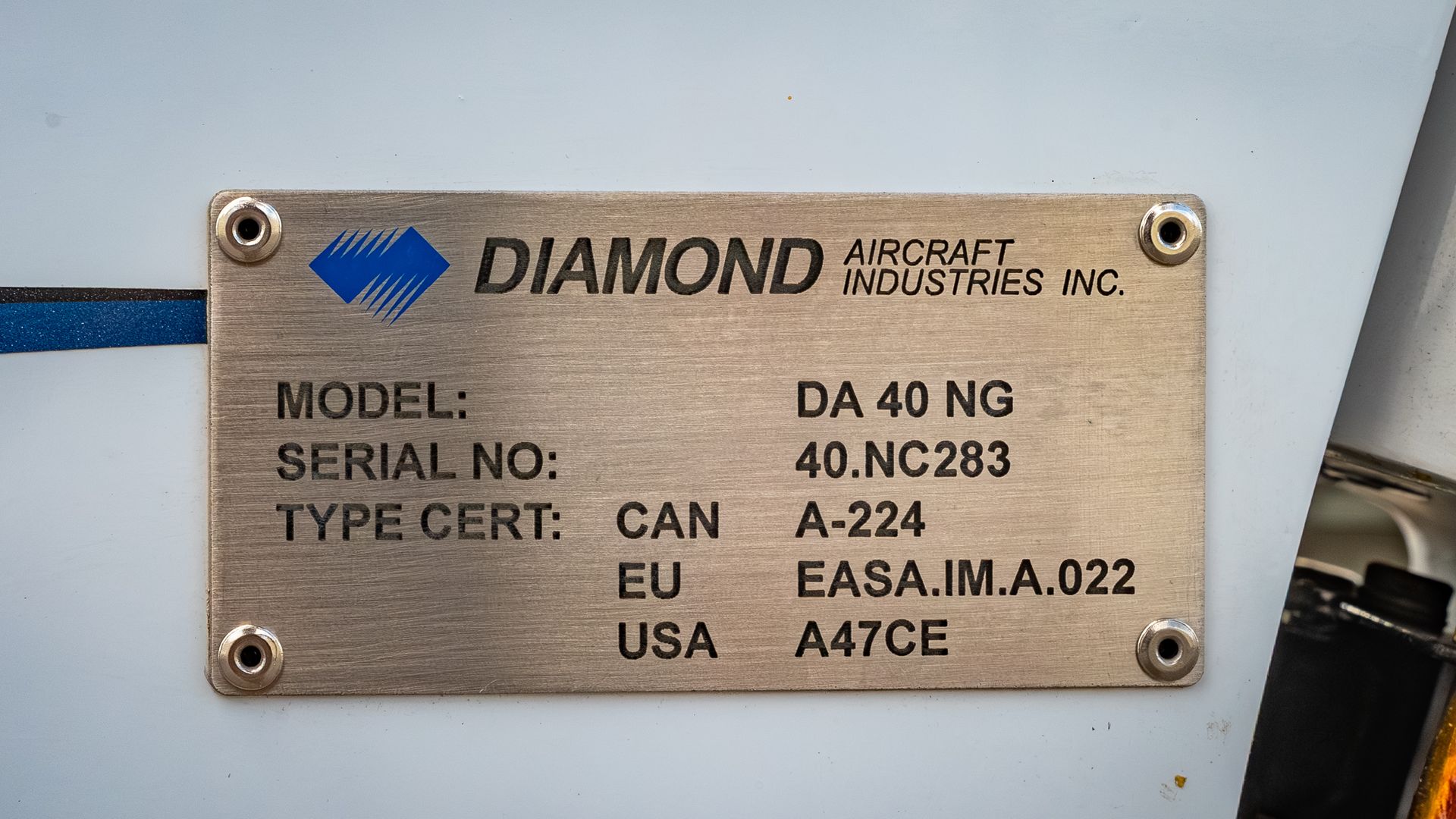 2023/DA40/Diamond/U0011893