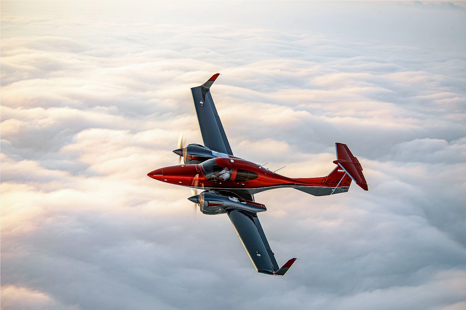 Diamond DA42-VI in flight