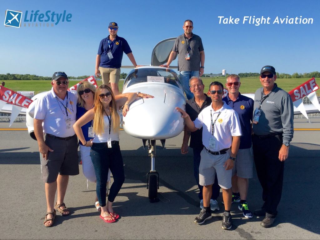 John Armstrong with Take Flight Aviation