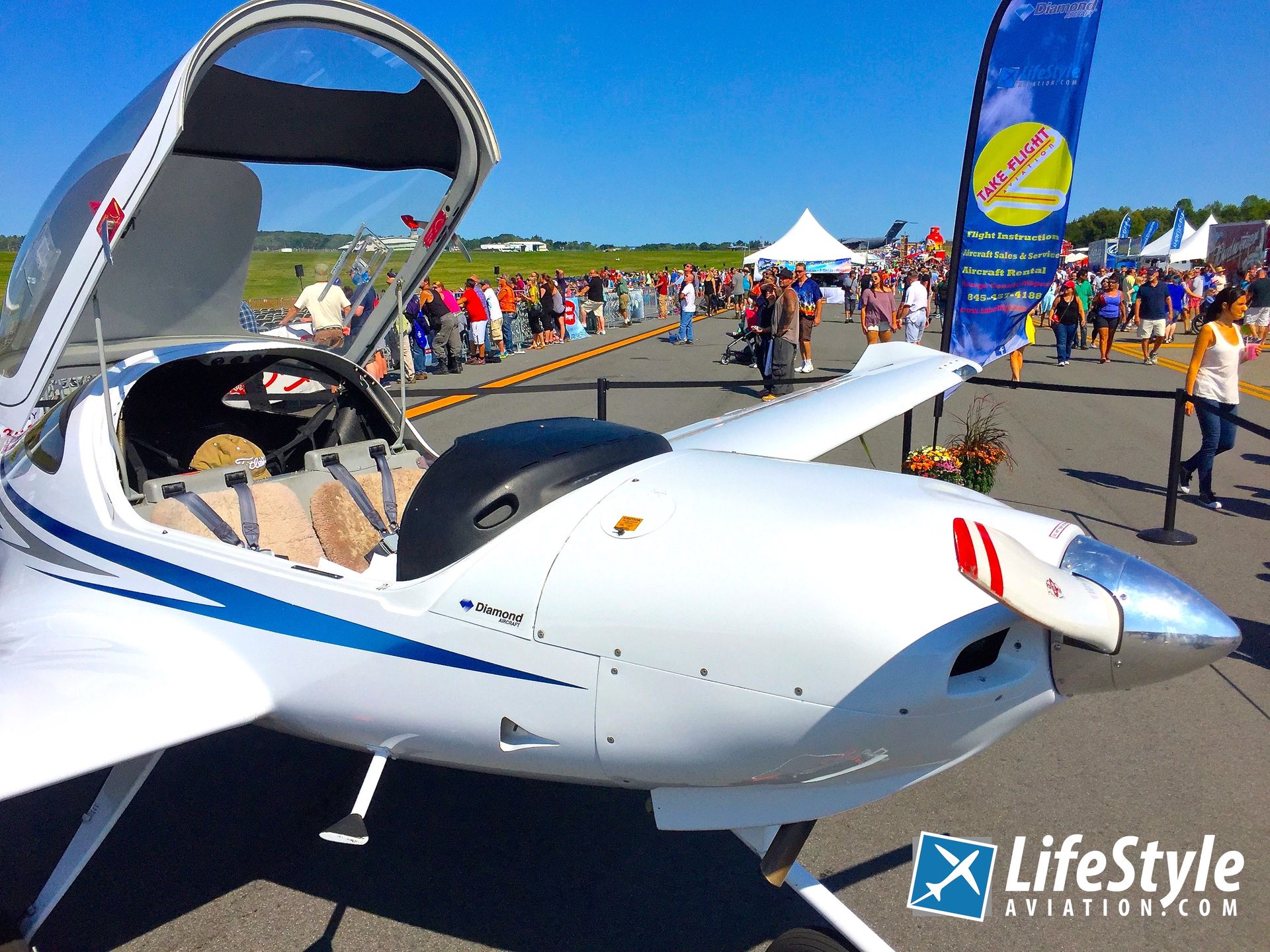 DA20 at NY Air Show 2016
