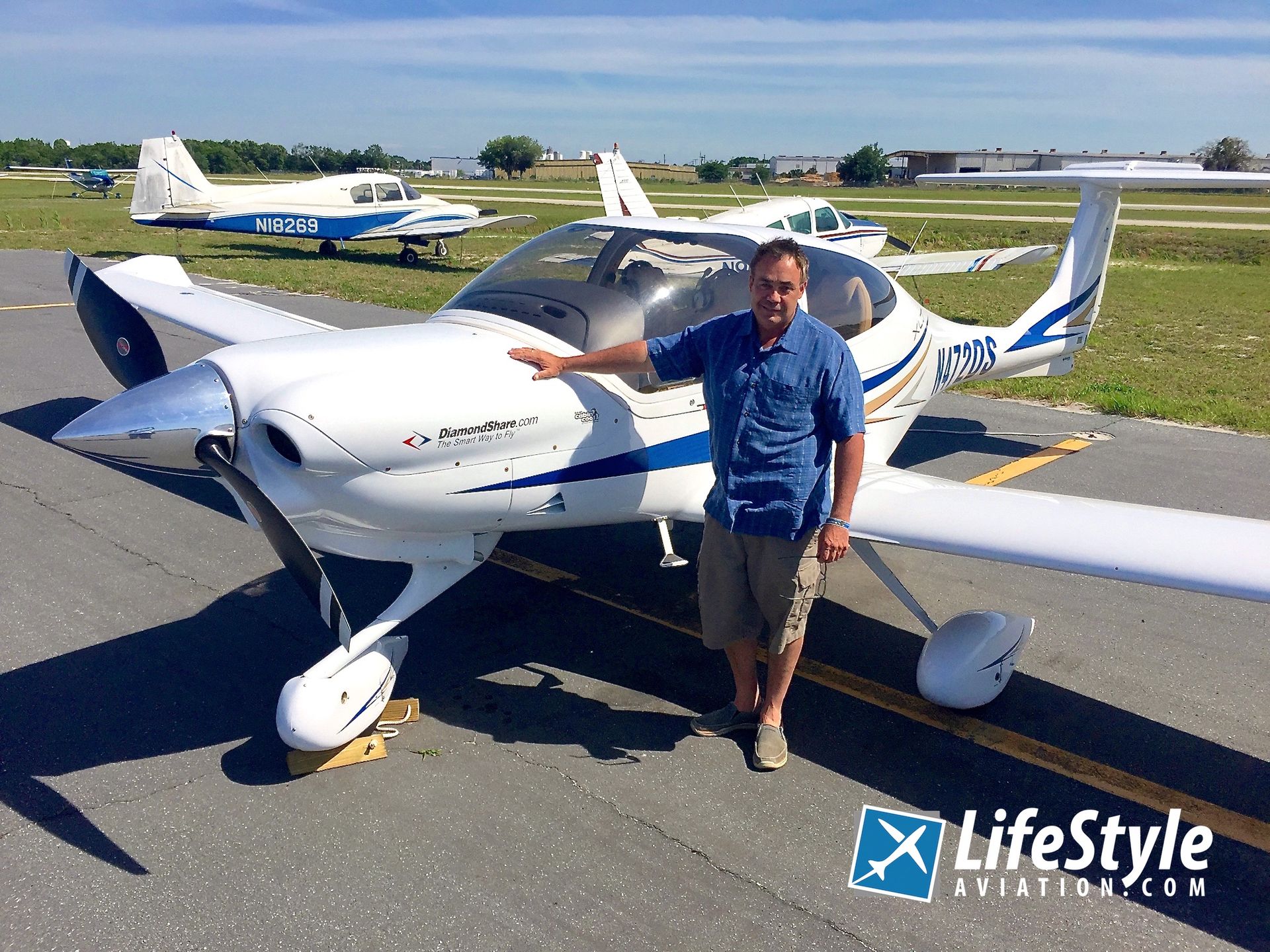 DA40 at Sun n Fun 2016