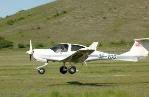Diamond DA40 Tundra Landing