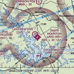 Smith Mountain Lake Map